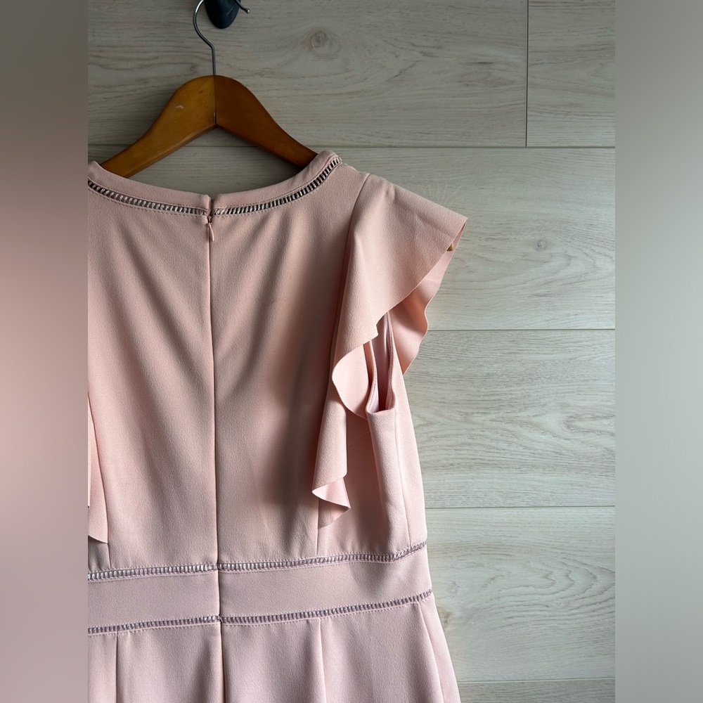 Ivanka Trump Ruffle Sheath Dress, Size 10 - Picture 9 of 10